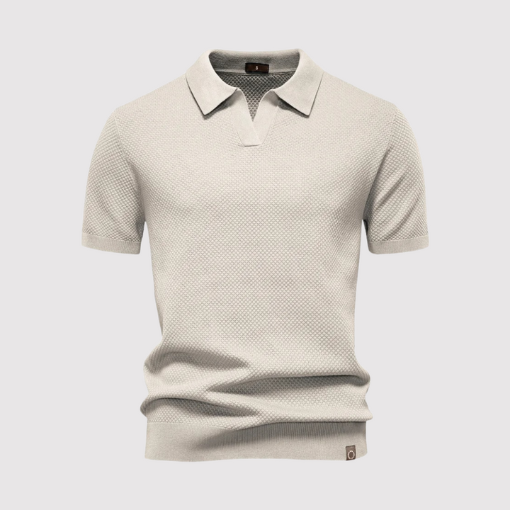 Ethan – Luxury Button-less Polo Shirt